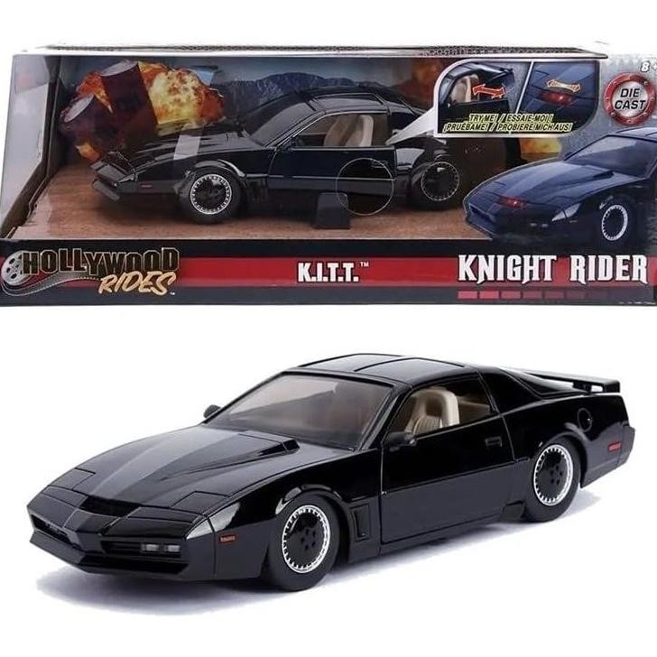 TERMURAH JADA KNIGHT RIDER K.I.T.T. 1982 PONTIAC FIREBIRD DRUCKGUSS-AUTO MIT LEUCHTFUNKTION,