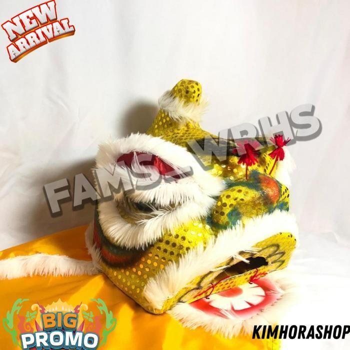 Barongsai Anak Dewasa Bahan Karton Tebal Kokoh Barongsai Kedip Bf 1