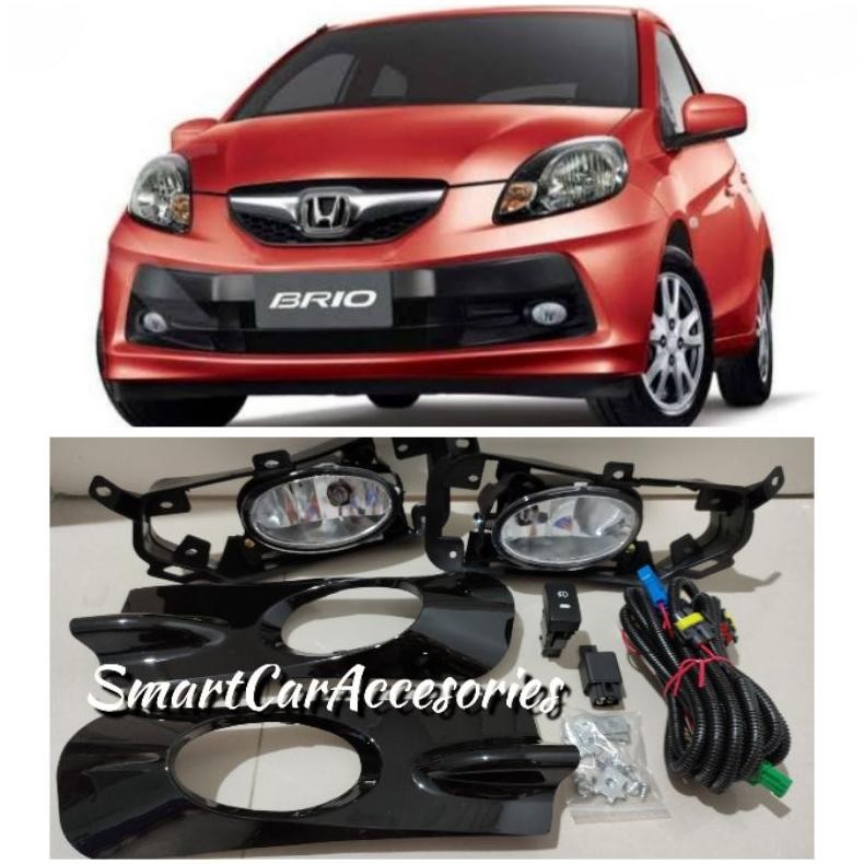 Lampu kabut bumper bemper foglamp fog lamp Honda Brio Satya  2011 2012 2013 2014 2015