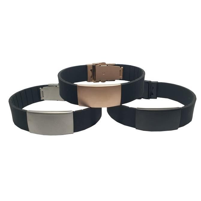 Elite Road ID-Black Road ID-Sport ID-Gelang Kecemasan-Gelang Identitas