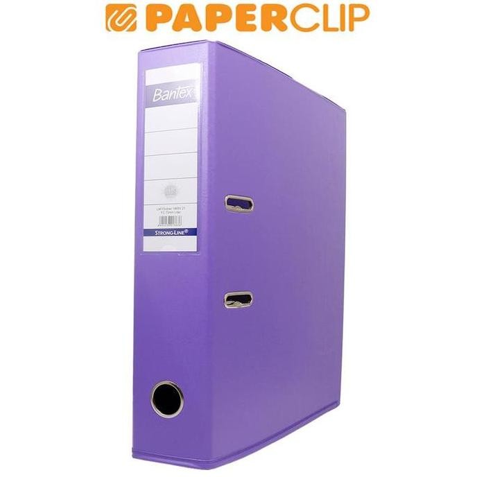 

PROMO DISKON - ORDNER BANTEX 46V FOLIO 7CM 2 LILAC