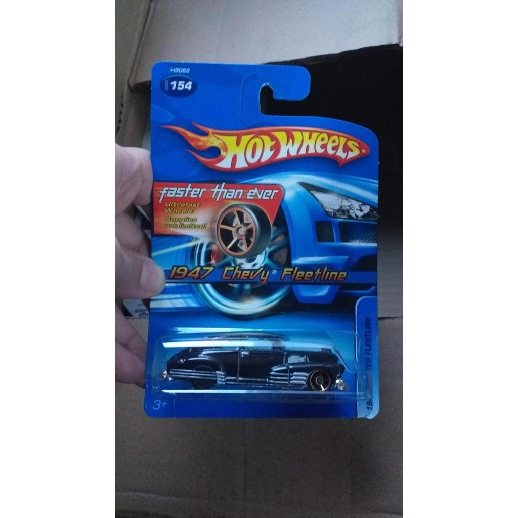 HOT WHEELS FTE FAST THAN EVER 1947 CHEVY FLEETLINE HITAM