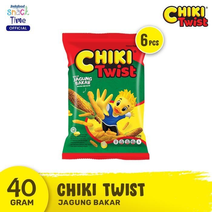 

ES Chiki Twist Jagung Bakar 40 Gr - 6 Pcs