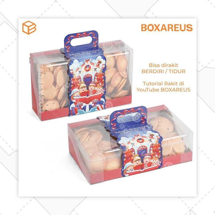 

ES Packaging Hampers Natal Christmas Box Toples Dus Kue Kering | WB TOP 3