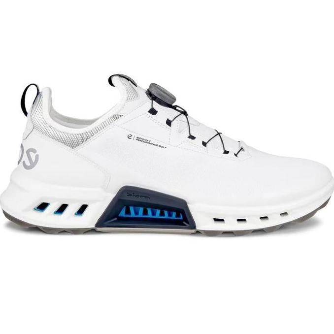 Sepatu Golf Ecco Biom C4 BOA White Black Original