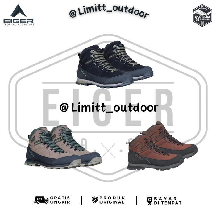 OGO SEPATU GUNUNG EIGER CAYMAN LITE ORIGINAL