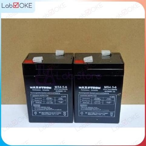 BATERAI BATRE BATTERY BATERE AKI KERING 6 Volt 4AH LAMPU EMERGENCY