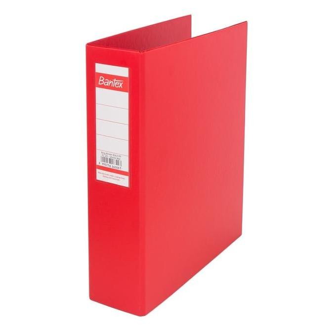 

TERLARIS - Bantex Ring Binder 2 Ring D 6mm Folio Red 826 09