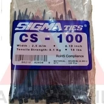 

PROMO DISKON - Kabel Ties Sigma Hitam 0cm / CS00