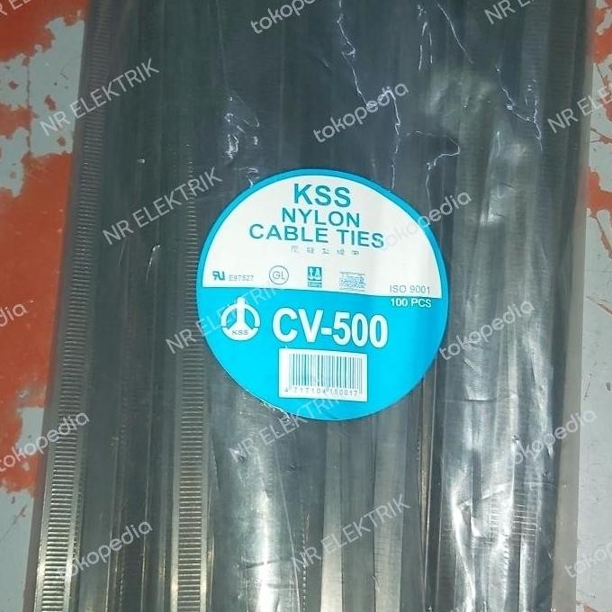 

NEW - KABEL TIES CABEL TIE CV 00 X 7,6 (0cm) KSS HITAM