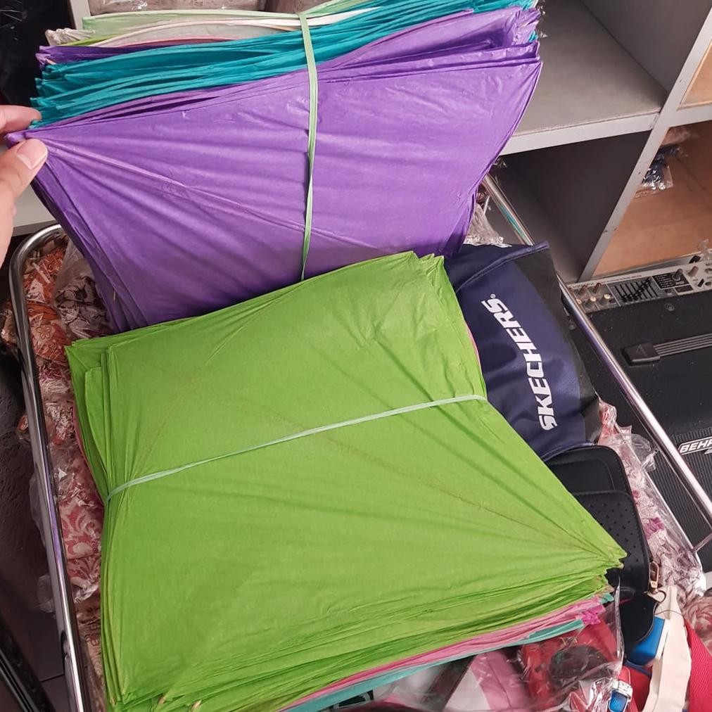 Bets Seller We-12 (1Pack) Layangan Polos Aduan Super / Layangan Seot Polos / Layangan Hobby / Lomba 