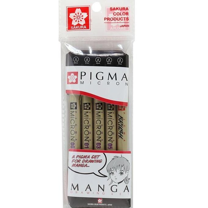 

PENSIL MEKANIK-5 BALLPOINT SAKURA PIGMA MANGA 5