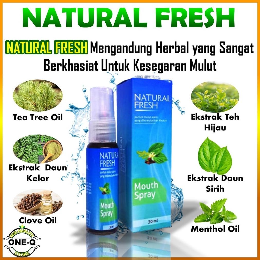 Penghilang Bau Mulut Parfum Mulut Obat Bau Mulut Herbal Sariawan Penyegar Mulut
