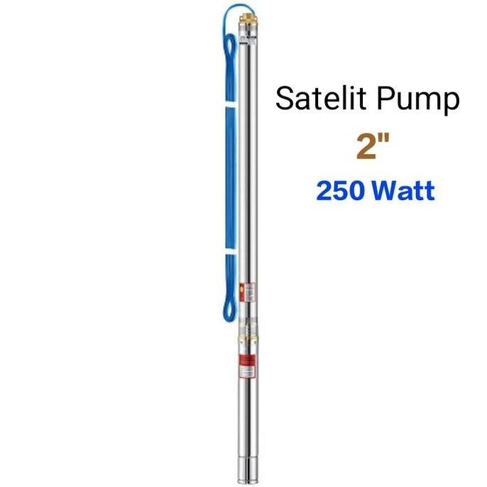 NEW Pompa Satelit Submersible 2 Nasional MC Pump + Kabel biru include