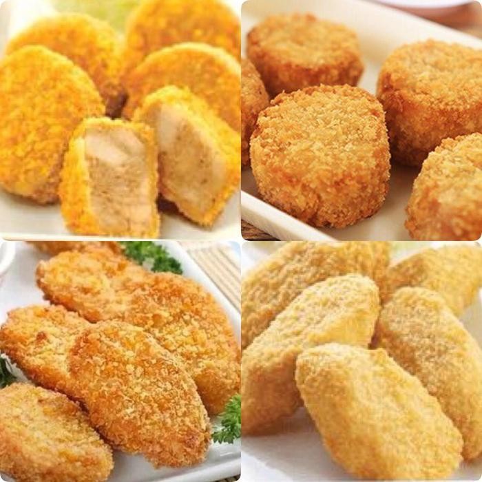 

ES Bento Frozen Food - Shrimp Roll / Tori Ball / Egg Chicken Roll / Ekado