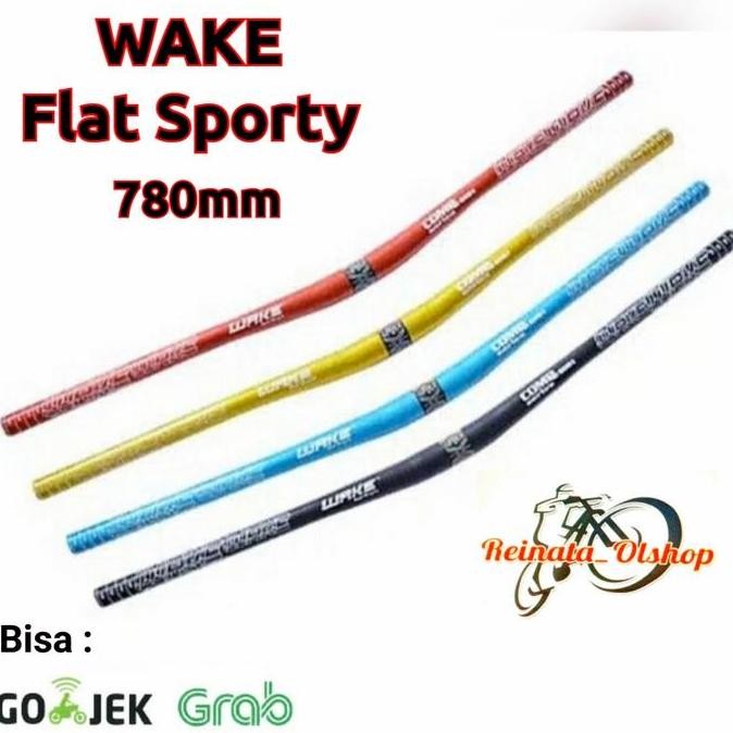 Promo Handlebar Setang Wake 780mm Flat Handlebar Wake Sporty COD