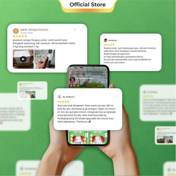 

SNS Goata - Ternak Syams Susu Kambing Etawa Sachet isi 10 PCS 30gr original asam urat syaraf kejepit salah urat kebas keram kesemutan nyeri sendi otot keseleo pegel linu osteoporosis pengapuran pengeroposan tulang asma ISPA tuberkulosis paru paru