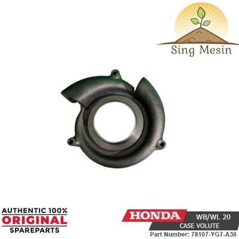 Rumah Impeller Case Volute Pompa Air Honda 2 " Tipe WB 20 / WL 20
