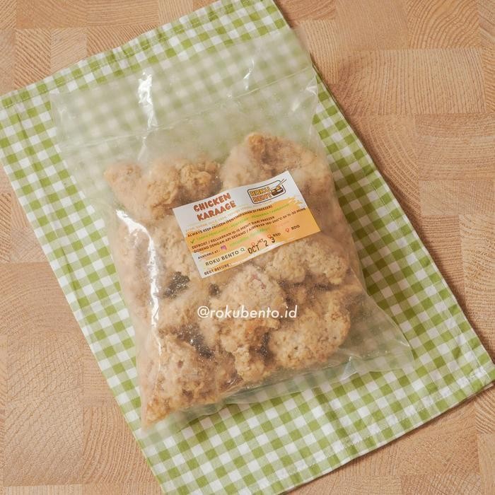 

ES Chicken Karaage Roku Bento 500G - Ayam Karage Frozen Siap Goreng