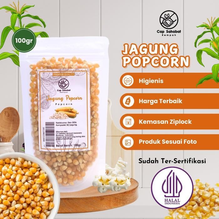 

SNS 100gr Biji Jagung / Jagung popcorn / Rempah / JSR 100% PREMIUM QUALITY