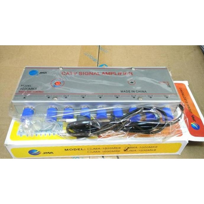 Jma Catv Signal Amplifier Booster 8 Way 30Dbi