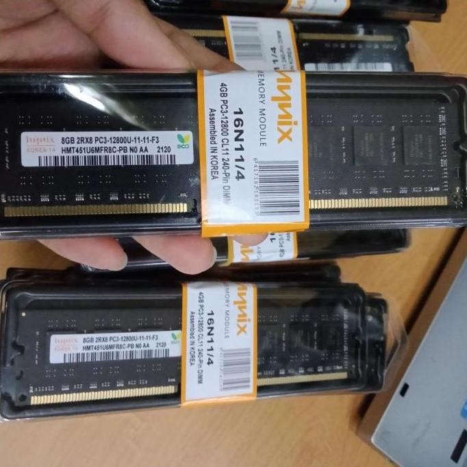 DB2>> Memory ram pc 8Gb PC3 12800U all pc merek hynix - PC3-12800U