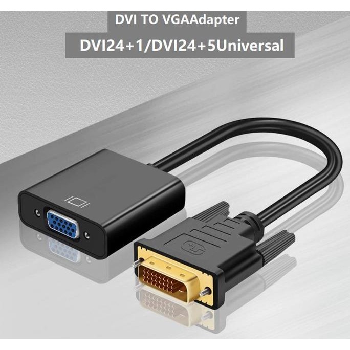 DB83 >> CONVERTER AKTIF DVI 24+1 TO VGA Adapter / KABEL AKTIF DVI 24+1 TO VGA