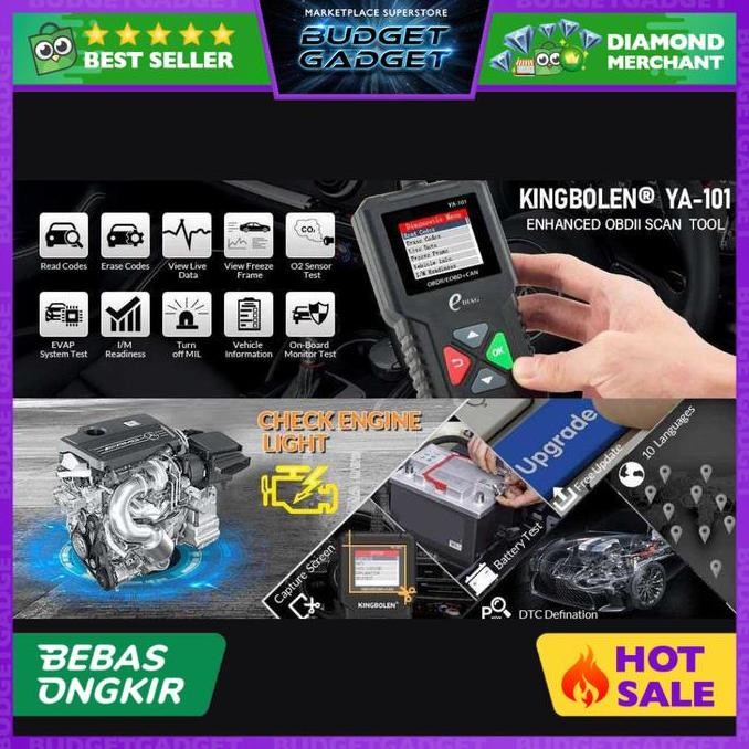 TERLARIS - LAUNCH Scanner Diagnostic Mobil OBDII