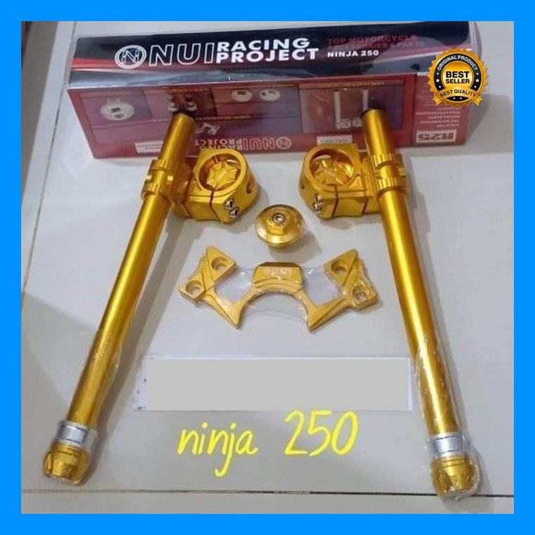 (Termurah) Stang Jepit Nui Ninja 250 Fi Ninja 250 Karbu Stang Jepit M Biker N250 Bestseller