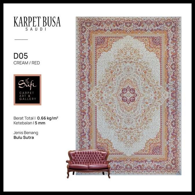 Karpet Lantai Busa Premium 200x00 Cm D0