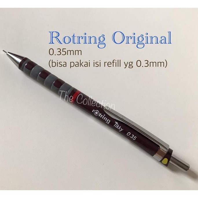 

ATK302RT 0.35mm Rotring Pensil Mekanik Rotring Tikky Mechanical Pencil
