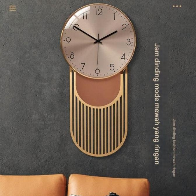 Jam Dinding mewah modern Jam Dinding kaca FA