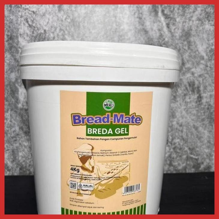 

PROMO BREAD GEL BREAD-MATE MERO , PELEMBUT, PELEMBAB ROTI/DONAT/BAKPAO/CAKWE,ODADING,CORNDOUGH DLL [BUMBU OLAHAN MAKANAN]