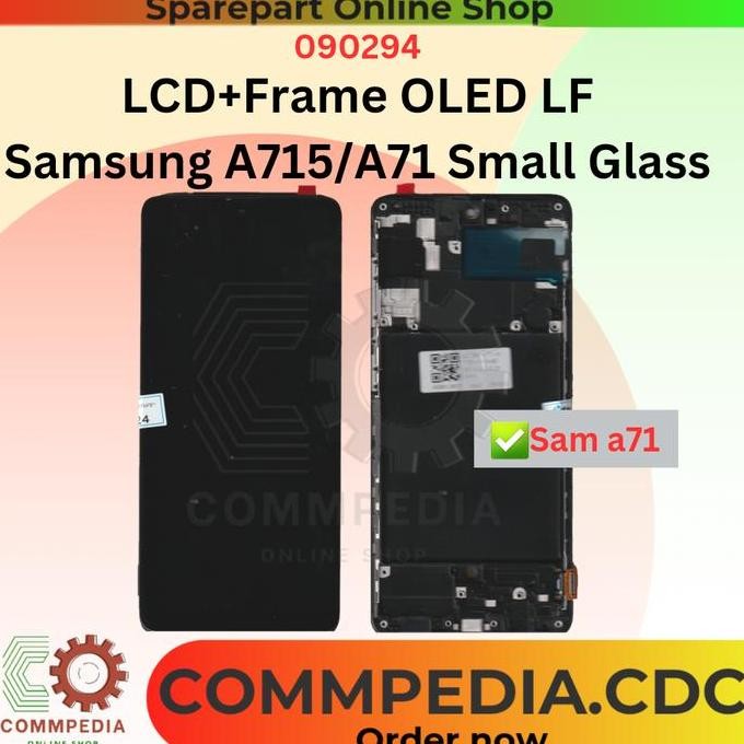 TERBARU - LCD+Frame Sms A71/A715 OLED