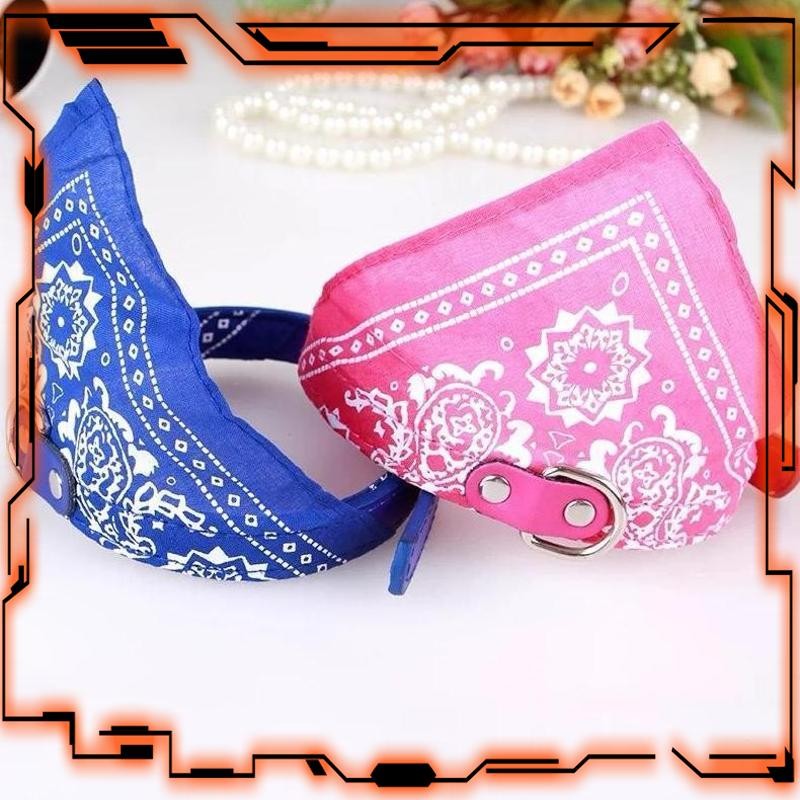 Cuci Gudang Syal Koboi untuk Anjing Kucing Bentuk Segitiga MFO-48