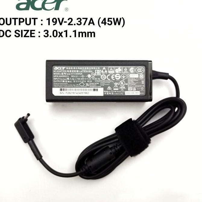 Adaptor Acer Aspire 3 A314-22 A314-22G A314-22-R1N9 A314-35 N20Q1 45W