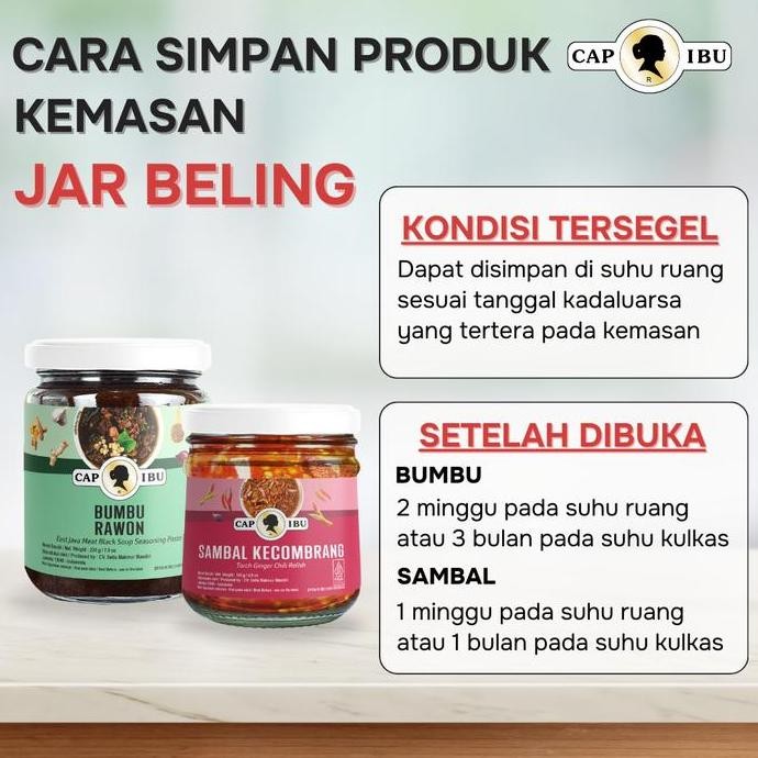 Bumbu Nasi Goreng Viral Cap Ibu Bumbu Nasi Goreng Matah Roa Dan Kecombrang