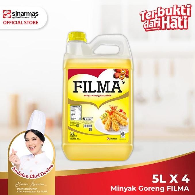 

Filma Minyak Goreng Jerigen 5Lx 4Pcs (1 Karton)