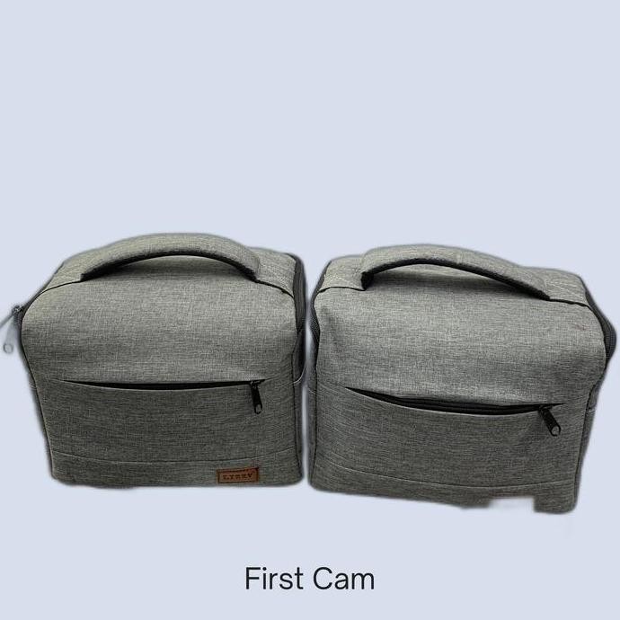 TERBARU - Tas Kotak Besar Kamera DSLR Mirrorless / Tas selempang CANON EOS DSLR