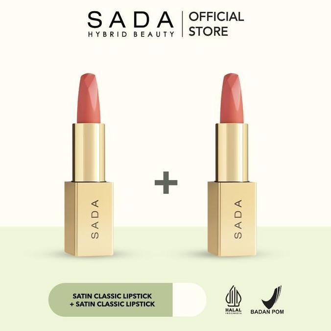 [Bundle Special] SADA Satin Seduction Lipstick (Tuma + Nawa)