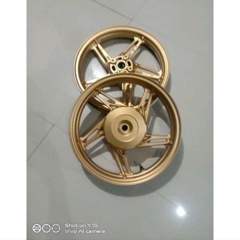 VELG BEAT NEW / BEAT STRET ORINAL REPAINT GOLD/SILVER