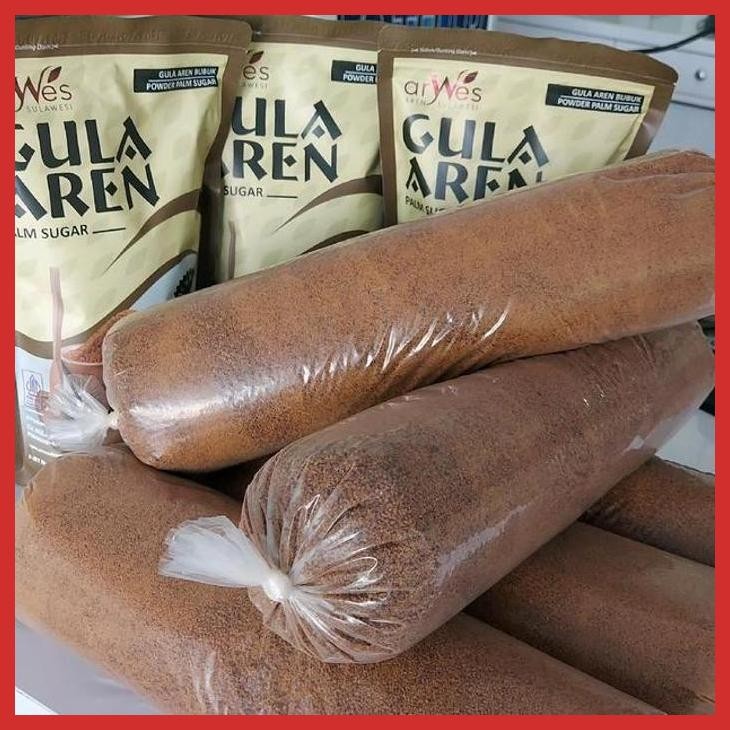 

DISCOUNT GULA AREN DIABETES SEMUT BUBUK CURAH 1 KG - ARWES [BUMBU OLAHAN MAKANAN]