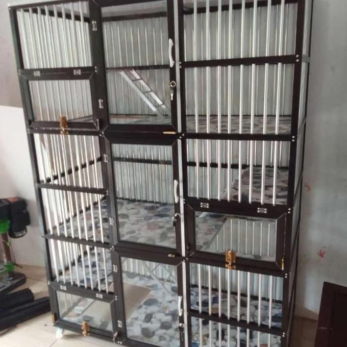 kandang kucing 3tingkat jumbo