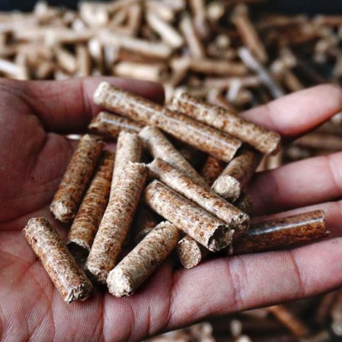 Wood Pellet Alas Kandang Hewan 1 Karung, Pelet Kayu, u/ Kucing, Anjing