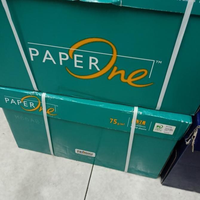 

TERMURAH - kertas HVS A3 75 gr paperone 1dus(5rim)