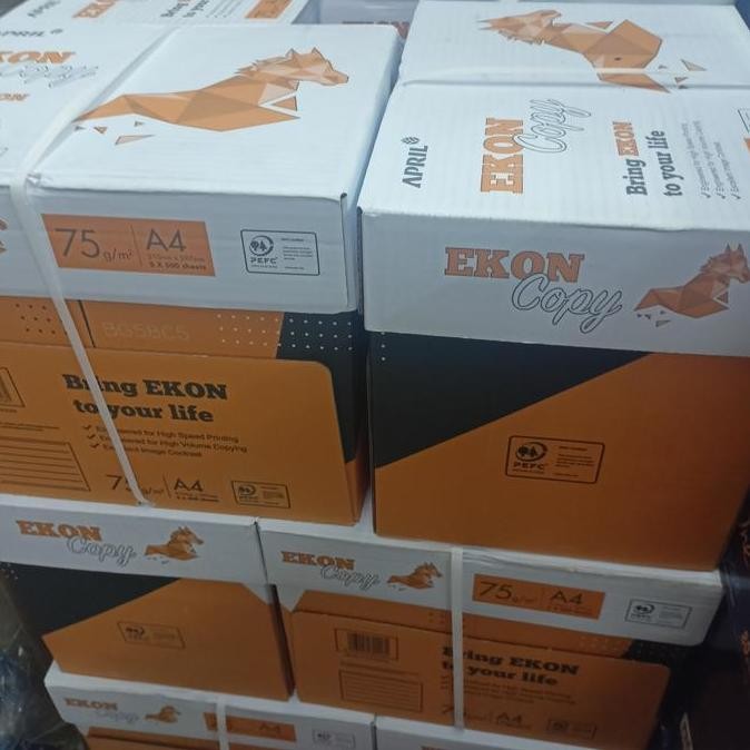 

NEW KERTAS HVS ECON COPY A4 75GR PER DUS(5RIM)