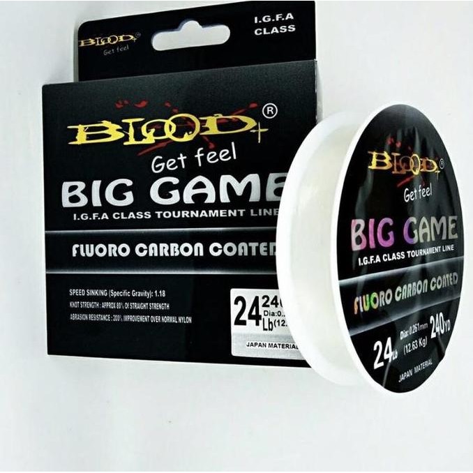 Termurah Senar Blood Big Game 240 Yard