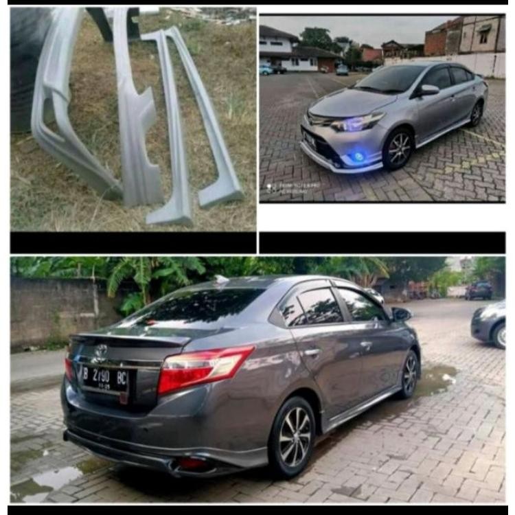 bodykit vios gen 3 trd full set bonus ductail