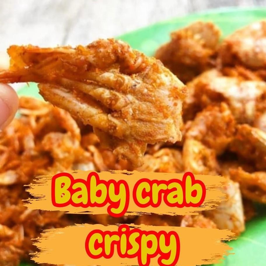 Kripik Baby Crab Crispy 1 Kg Baby Crab Gratis Ongkir Baby Crab Pedas Daun Jeruk Food Cemilan Sna Ker