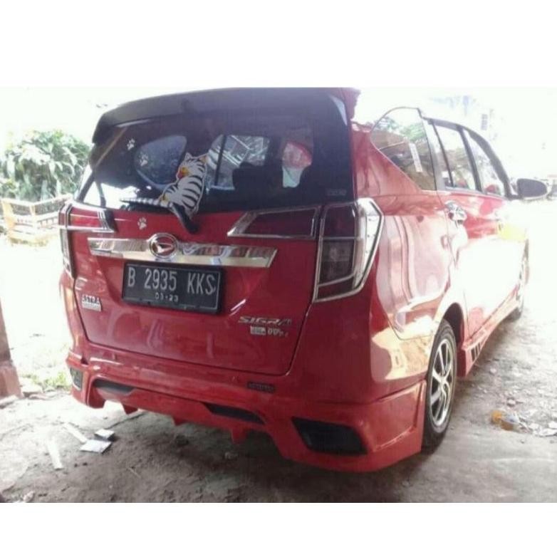 bodykit blakang calya sigra model yaris